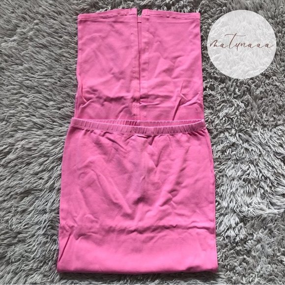 Skims Outdoor Long Skirt in Bubble Gum M - Picture 1 of 3